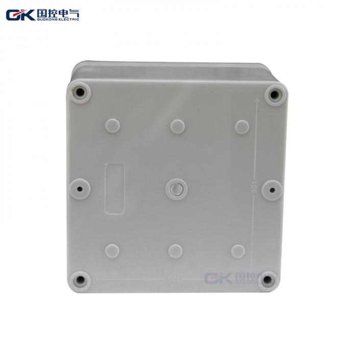 Boîte de jonction imperméable en plastique blanche des boîtes d'armoire électrique/PVC 125*125*75cm