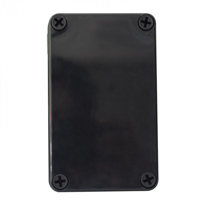 Boîte de jonction électrique imperméable en plastique de couleur noire/coffret électrique