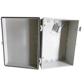 Chine La boîte de jonction terminale imperméable de blanc gris/a articulé les armoires électriques en plastique fournisseur