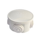 Chine Type rond boîte de cercle extérieur de jonction en plastique blanche/boîte électrique en plastique ronde société
