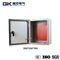 L'orange installent les armoires électriques debout de plancher de conseil avec la porte de charnière de soudure fournisseur