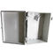 La boîte de jonction terminale imperméable de blanc gris/a articulé les armoires électriques en plastique fournisseur